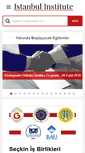 Mobile Screenshot of istanbulinstitute.com